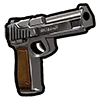 Pistola .50 + 100 Munições