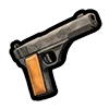 Vintage Pistol + 100 Munições